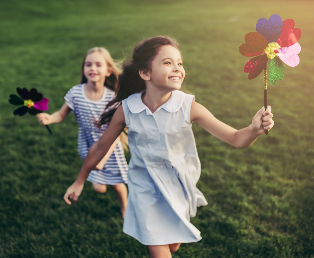 Children having fun.