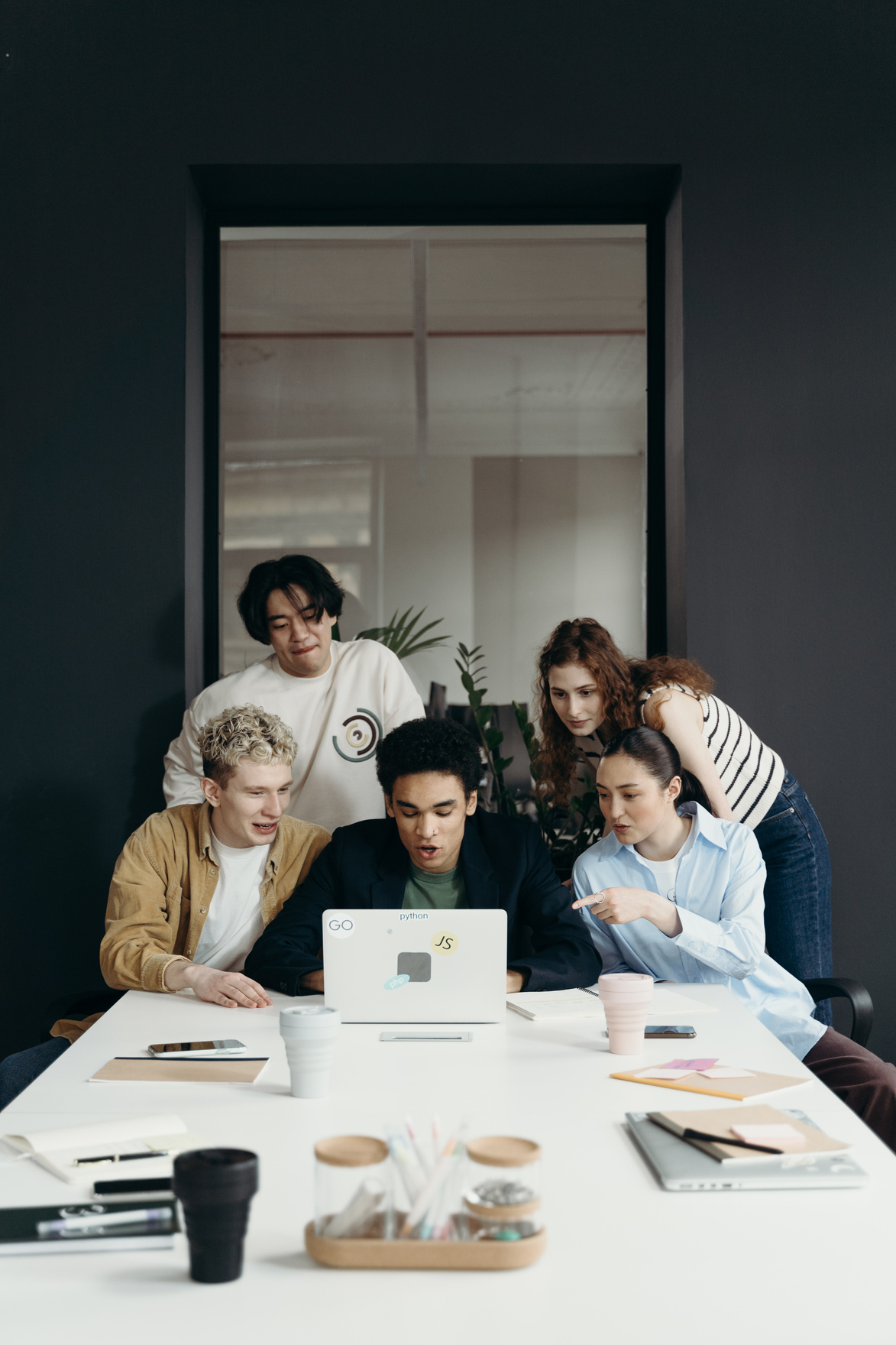 Group of People Working Together